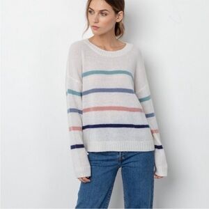 Rails Perci Sweater in Seaside Stripe XS